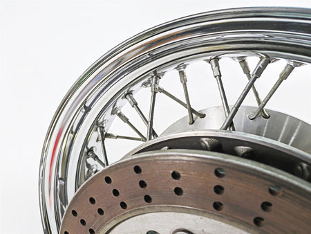 1997 Kawasaki VN1500 Vulcan Spoke Excel Rear Wheel Rim 16x3.5 - Read 41034-0567 {{ shop.shopifyCountryName }} - Mototech271