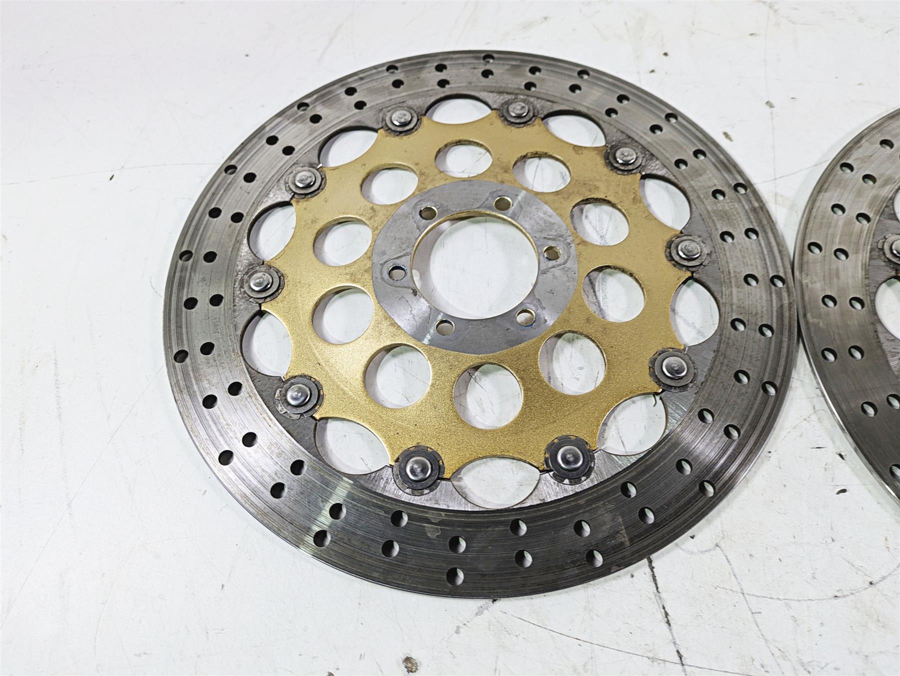 1998 Moto Guzzi California 1100 EV Front Brake Rotor Disc Set GU37613305 {{ shop.shopifyCountryName }} - Mototech271