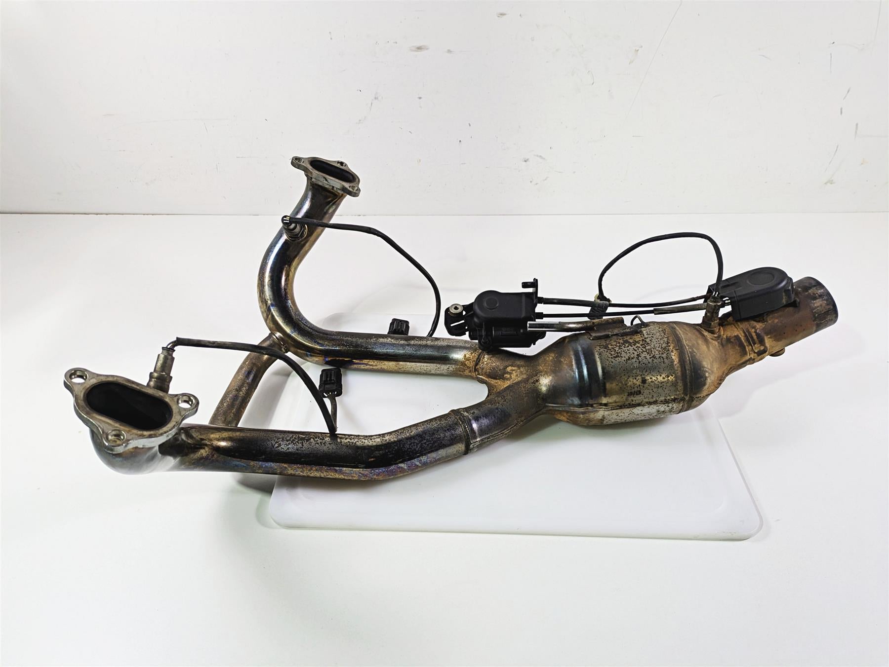 2019 BMW R1250RT K52 Exhaust Header Manifold & Servo Motor 18519829767