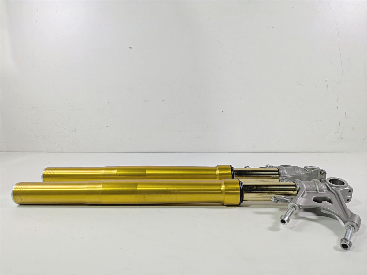 2017 Aprilia RSV 1100 Tuono V4 Factory Straight Ohlins Front Shock Set 2B003406 {{ shop.shopifyCountryName }} - Mototech271