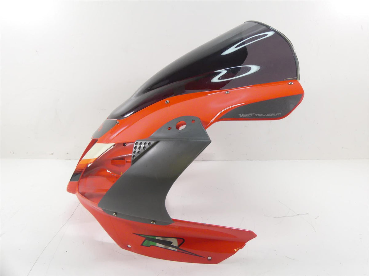 2004 Aprilia RSV 2 1000R Mille Front Headlight Nose Fairing Windshield 106404 {{ shop.shopifyCountryName }} - Mototech271