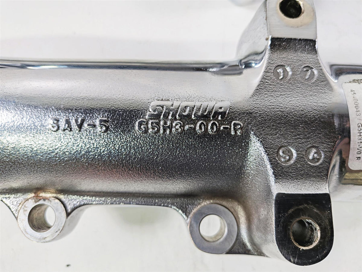 2015 Harley Touring FLTRUSE CVO Road Glide Chrome Front Fork Leg Set 45400043-Mototech271