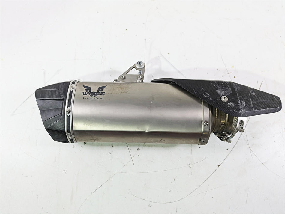 2022 KTM 1290 Super Adventure S Wings Titanium Exhaust Pipe Muffler Slip On 0211 {{ shop.shopifyCountryName }} - Mototech271
