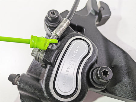 2014 Harley FXDF Dyna Fat Bob Rear Brake Caliper & Bracket 40908-08 {{ shop.shopifyCountryName }} - Mototech271