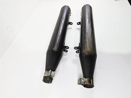 2012 Harley VRSCF Muscle V Rod Slip-On Exhaust Pipe Muffler Set {{ shop.shopifyCountryName }} - Mototech271