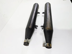 2012 Harley VRSCF Muscle V Rod Slip-On Exhaust Pipe Muffler Set | Mototech271