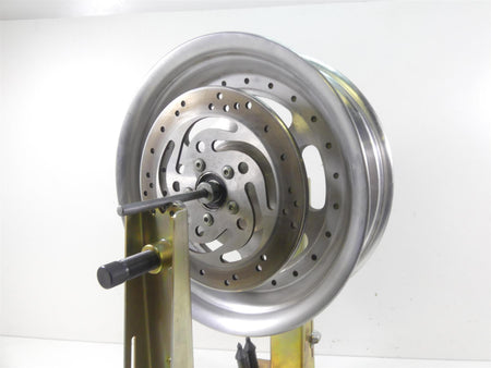 2009 Harley FXDF Dyna Fat Bob Straight 16x5 Slotted Rear Wheel Rim 40900179 {{ shop.shopifyCountryName }} - Mototech271