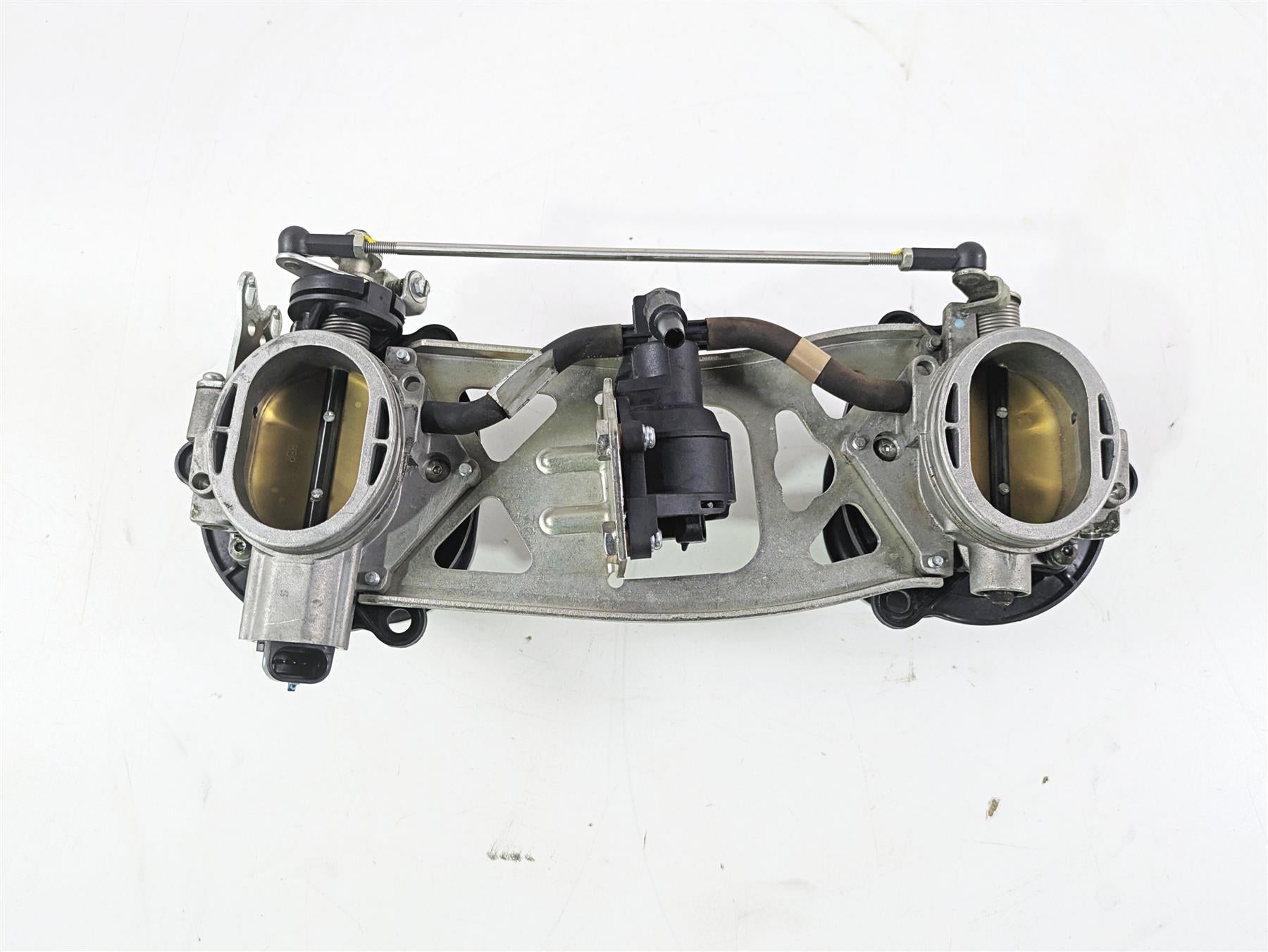 2012 Ducati Streetfighter 848 Throttle Body Fuel Injection TPS Stacks 28240881A {{ shop.shopifyCountryName }} - Mototech271