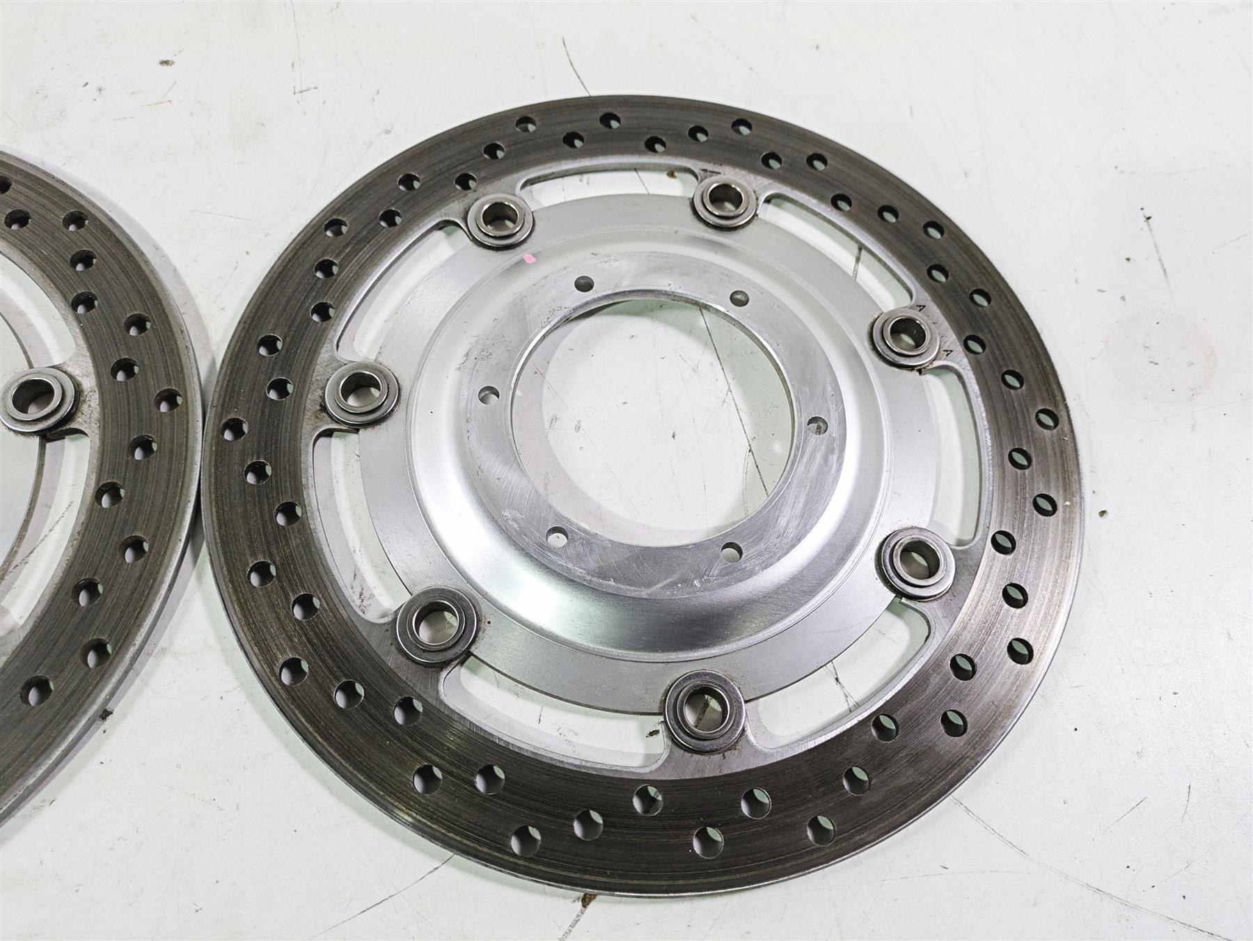 2002 Honda V-Twin VTX1800 C Front Brake Rotor Disc Set 45120-MCH-003 {{ shop.shopifyCountryName }} - Mototech271