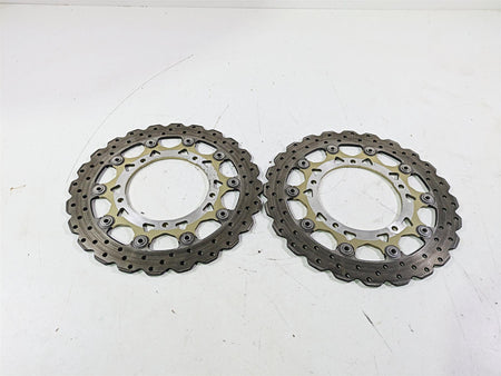 2012 Yamaha XT1200 Super Tenere Front Brake Disc Rotor Set 23P-2581T-00-00 {{ shop.shopifyCountryName }} - Mototech271