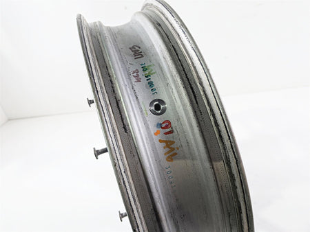 2016 BMW R1200RT RT RTW K52 Front Wheel Rim 17x 3.5 Straight 36318538086 {{ shop.shopifyCountryName }} - Mototech271