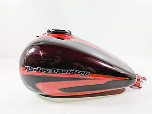 2017 Harley Touring FLHTKSE CVO E-Glide Fuel Tank Black Garnet - Read 61356-08 | Mototech271