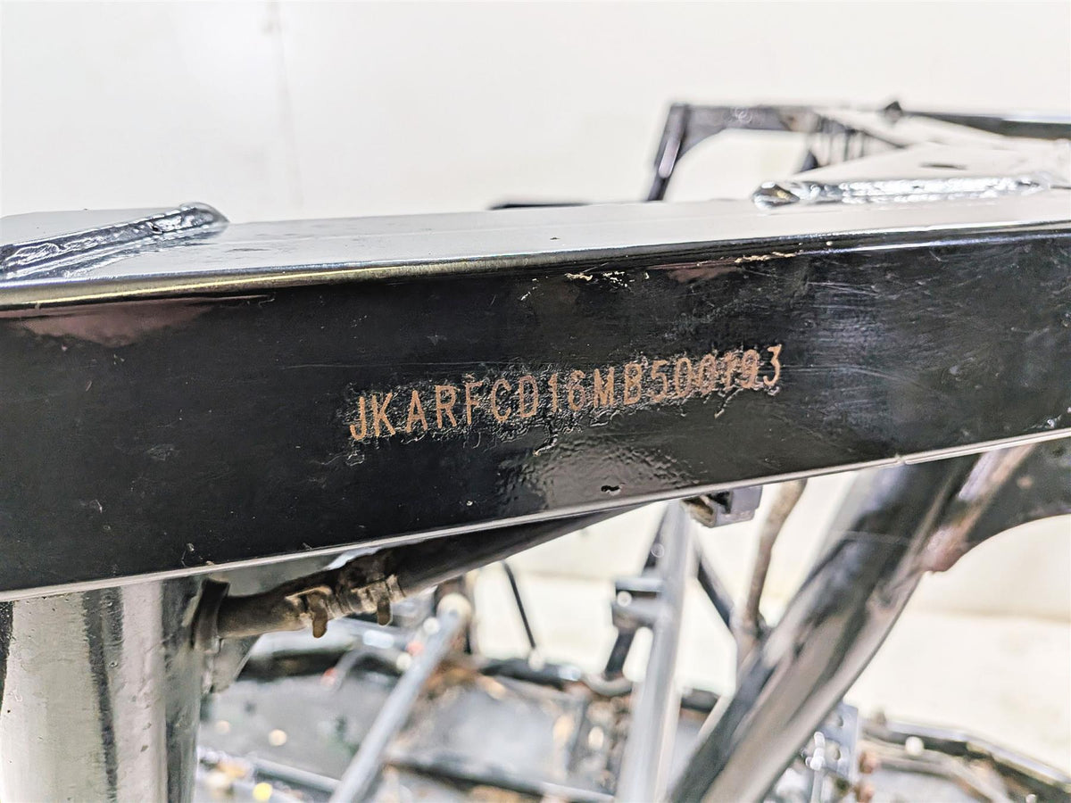 2021 Kawasaki Teryx KRX KRF 1000 ES Straight Main Frame Chassis With Clean North Carolina Title {{ shop.shopifyCountryName }} - Mototech271