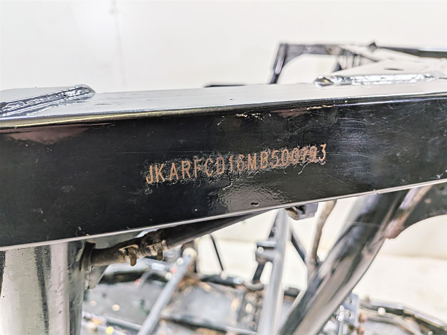 2021 Kawasaki Teryx KRX KRF 1000 ES Straight Main Frame Chassis With Clean North Carolina Title {{ shop.shopifyCountryName }} - Mototech271