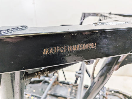 2021 Kawasaki Teryx KRX KRF 1000 ES Straight Main Frame Chassis With Clean North Carolina Title {{ shop.shopifyCountryName }} - Mototech271