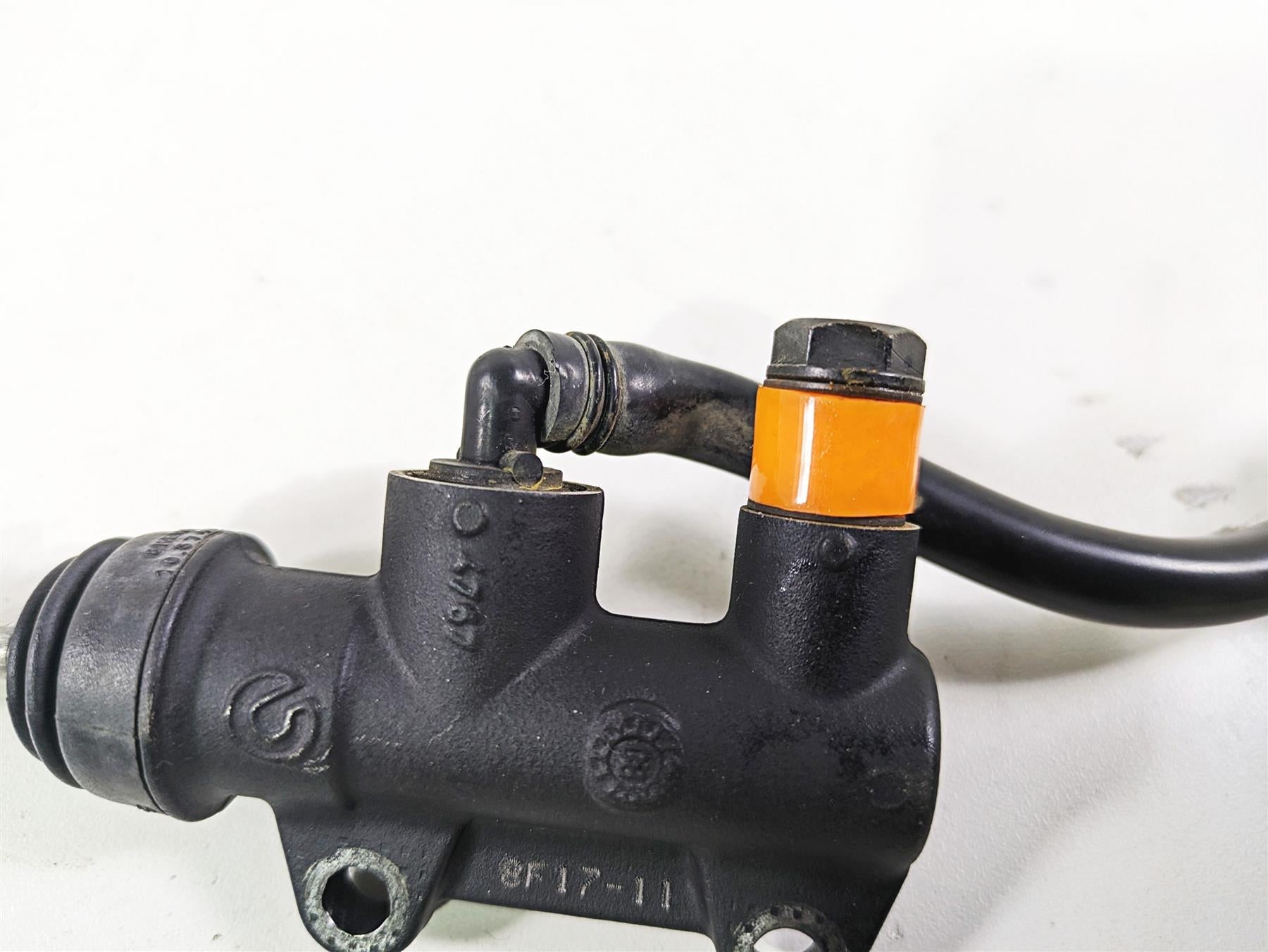 2009 Ducati Multistrada 1100 S Brembo Rear Brake Master Cylinder 62540041A {{ shop.shopifyCountryName }} - Mototech271