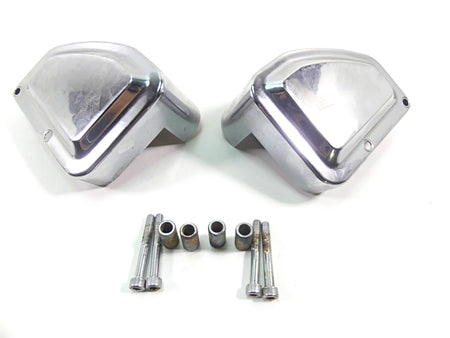 2002 Honda VTX1800 R Front Brake Caliper Chrome Covers {{ shop.shopifyCountryName }} - Mototech271