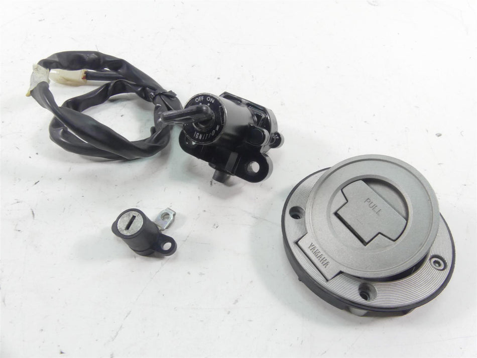 2008 Yamaha FZ1 Fazer Ignition Switch Seat Fuel Gas Cap Key Lock 3C3-82501-10-00 {{ shop.shopifyCountryName }} - Mototech271