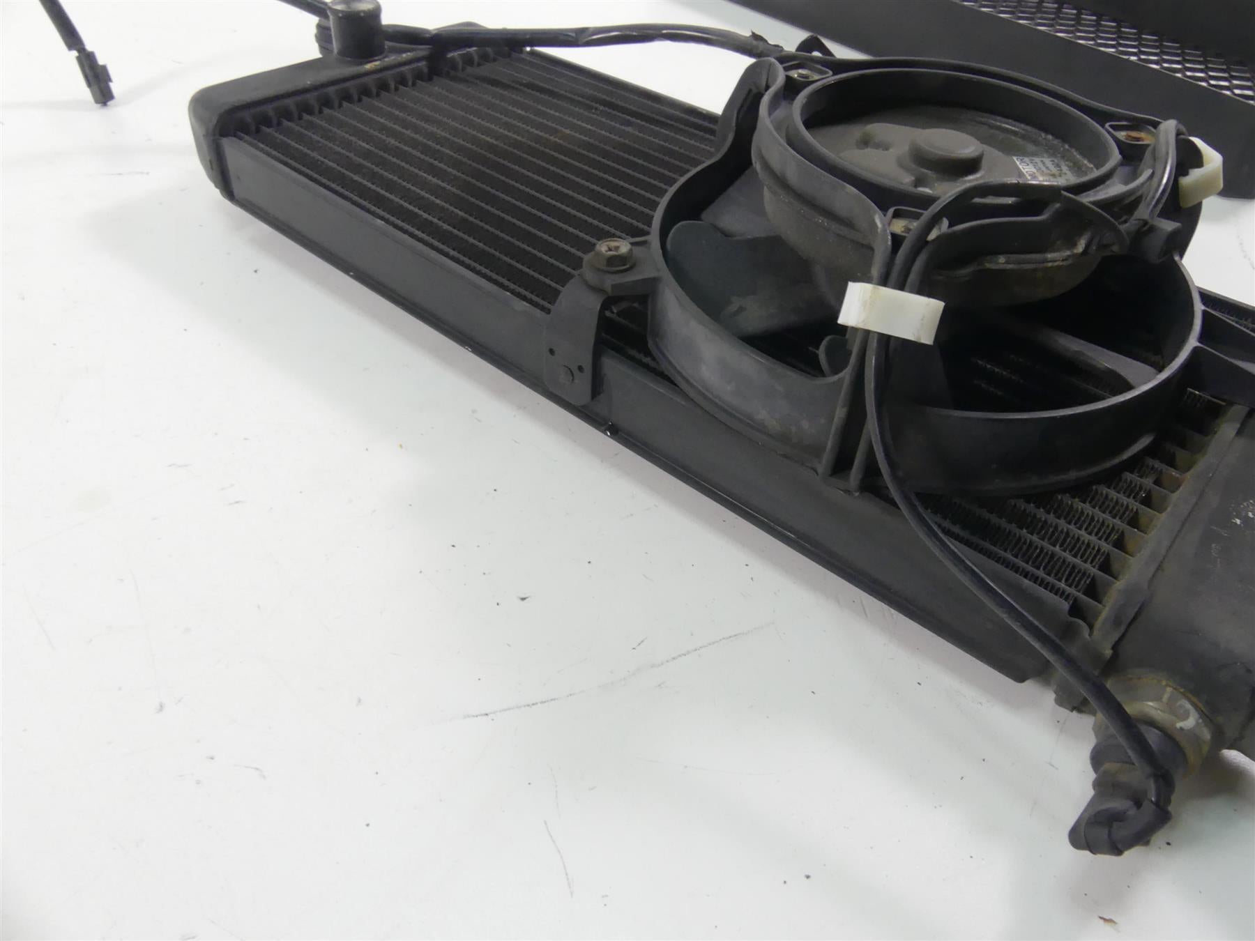 2003 Honda VT750 DC Shadow Spirit Radiator Fan Cover Reservoir Set 19010-MBA-013 {{ shop.shopifyCountryName }} - Mototech271