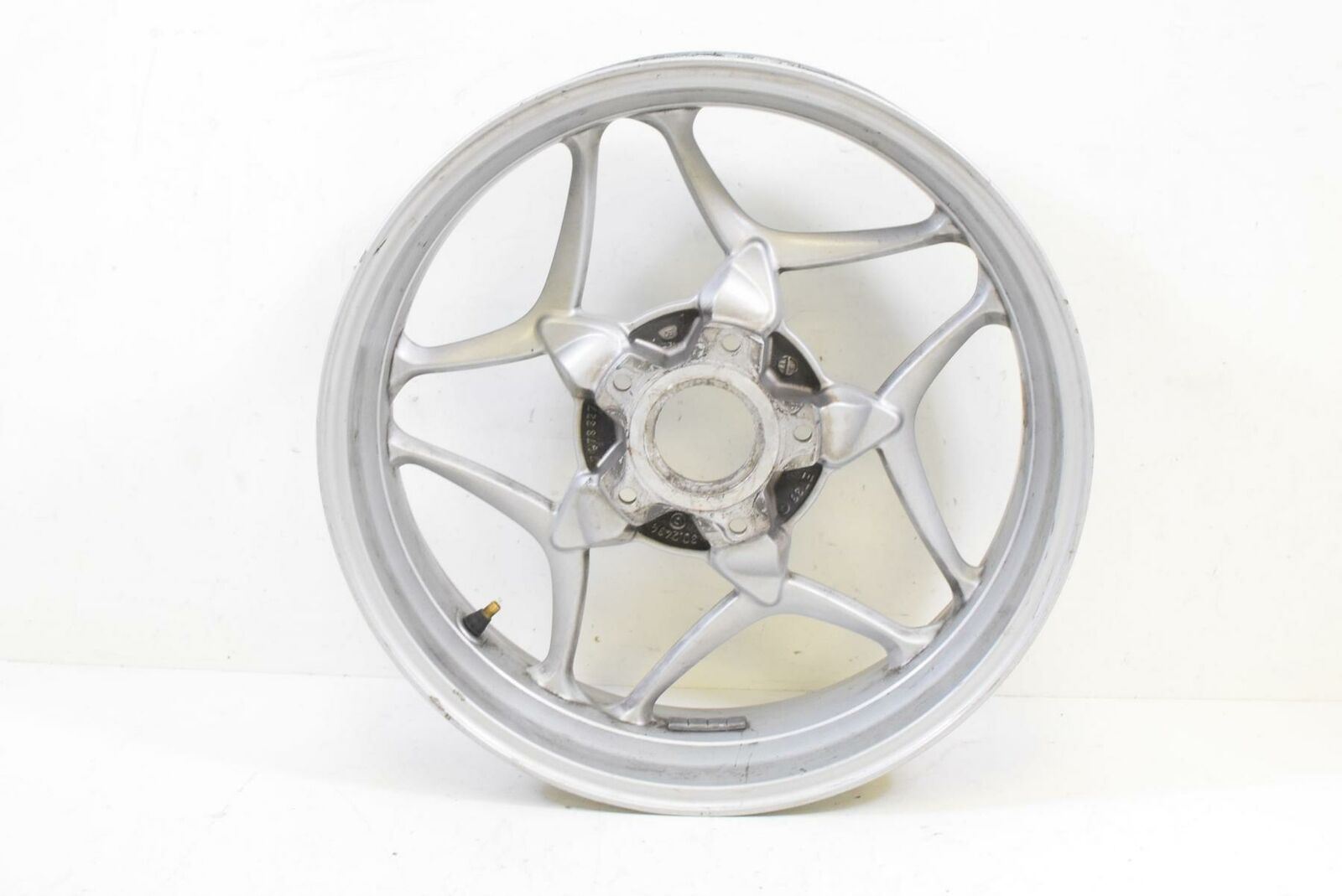 2007 BMW K1200 GT K44 Rear Straight Rim Wheel 17x5.5 36317706553 {{ shop.shopifyCountryName }} - Mototech271