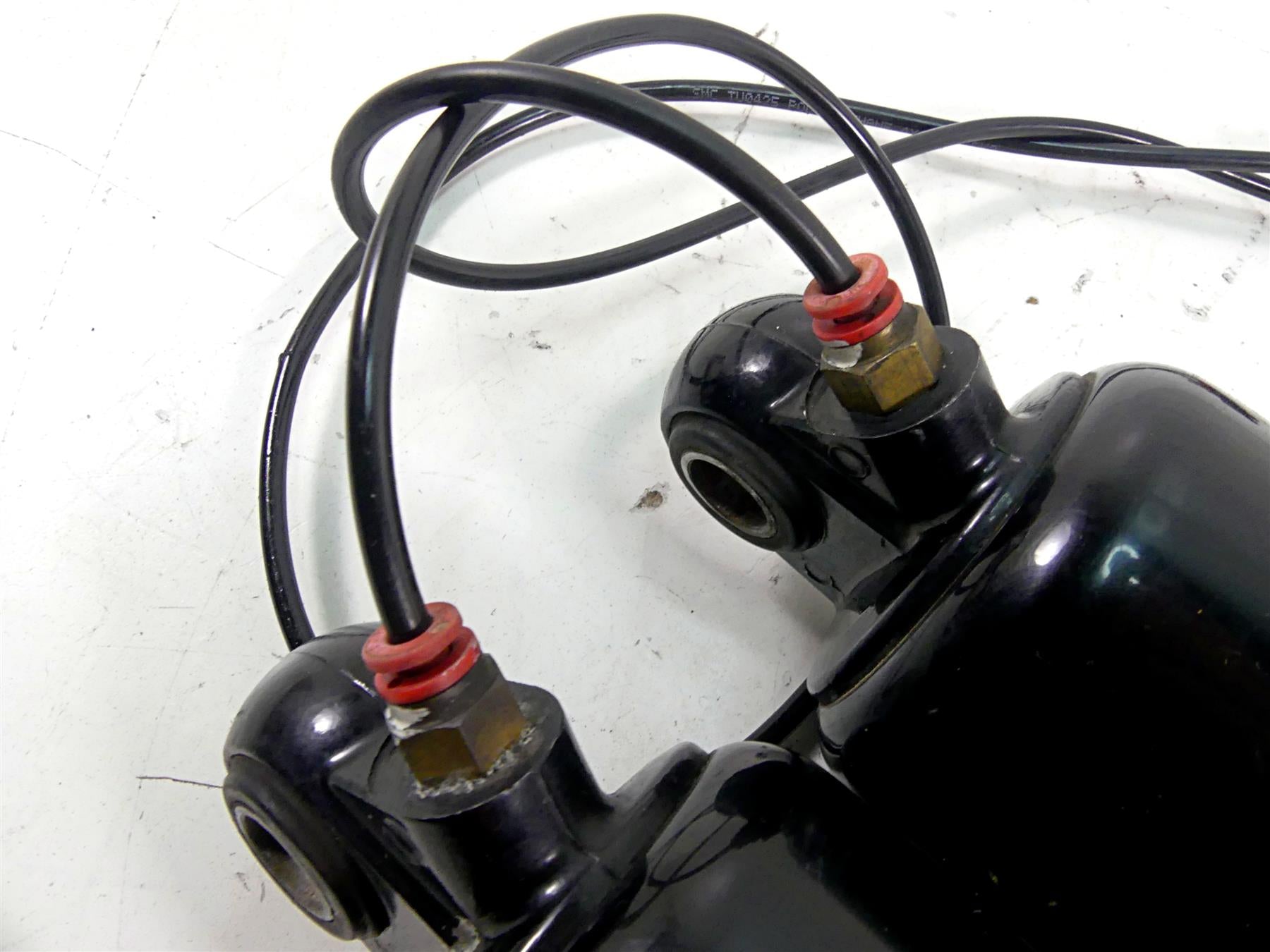 2008 Harley Touring FLHX Street Glide Rear 12" Air Shock Suspension 54662-02A {{ shop.shopifyCountryName }} - Mototech271
