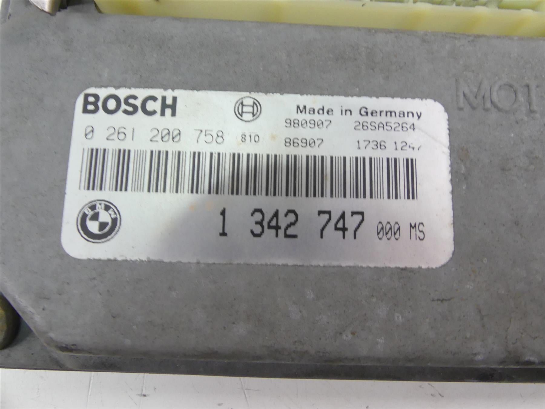 1999 BMW R1100 GS 259E Bosch Cdi Ecu Ecm Engine Control Module 13611342747 {{ shop.shopifyCountryName }} - Mototech271
