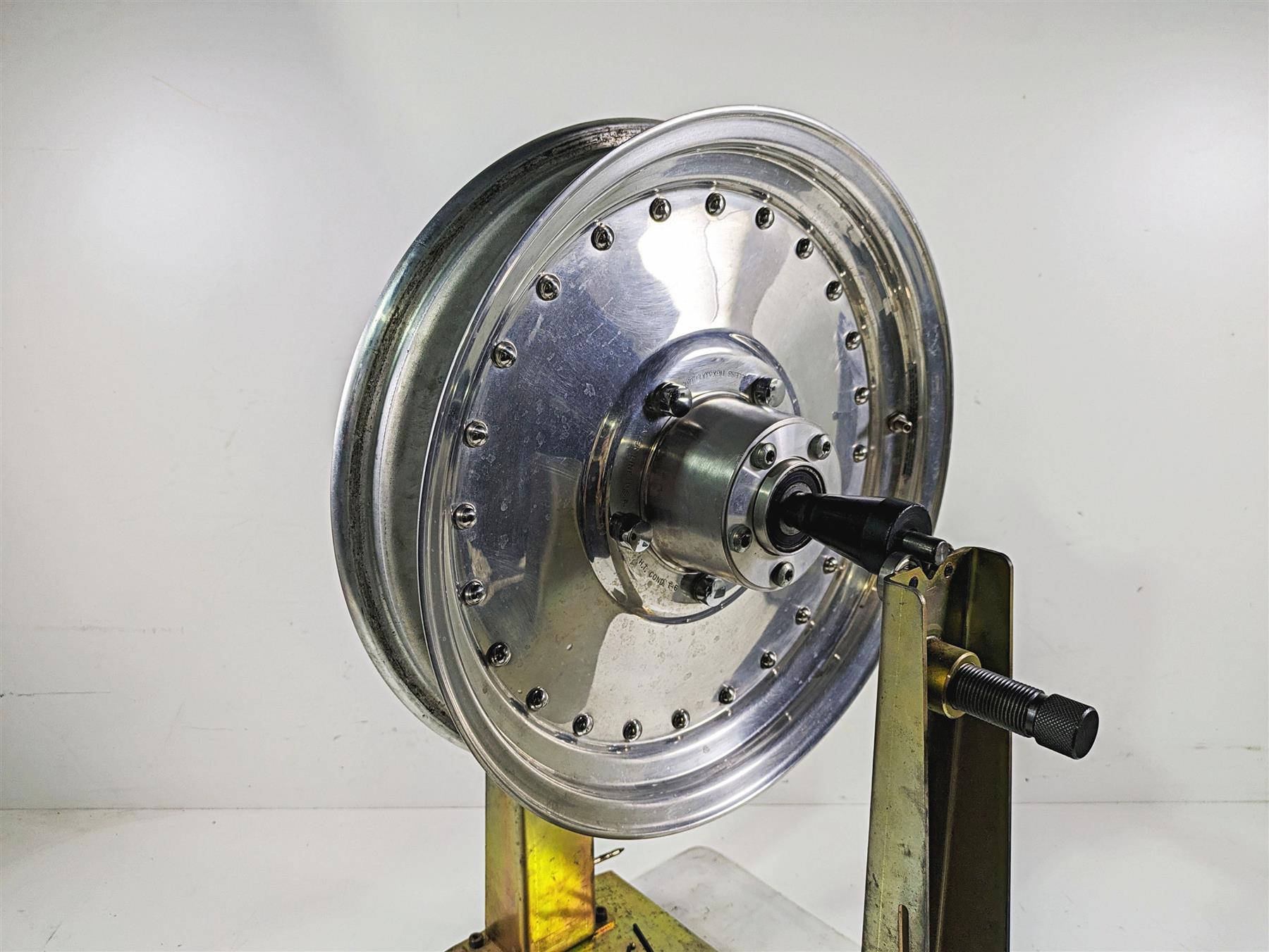 2005 Harley Softail FLSTFSE CVO Fat Boy Straight 16x3 Front Wheel Rim 41312-04 {{ shop.shopifyCountryName }} - Mototech271