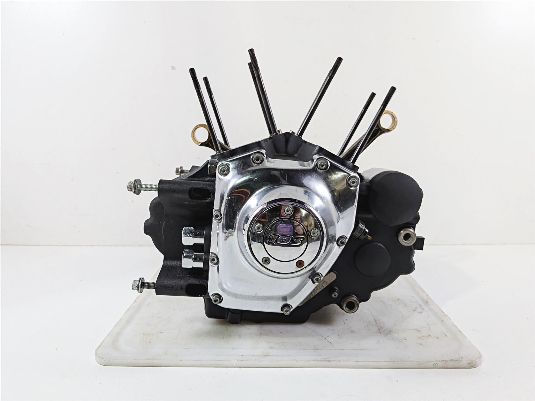 2012 Harley Softail FLSTF Fat Boy Bottom End Engine Crank Shaft Case 24722-07B {{ shop.shopifyCountryName }} - Mototech271