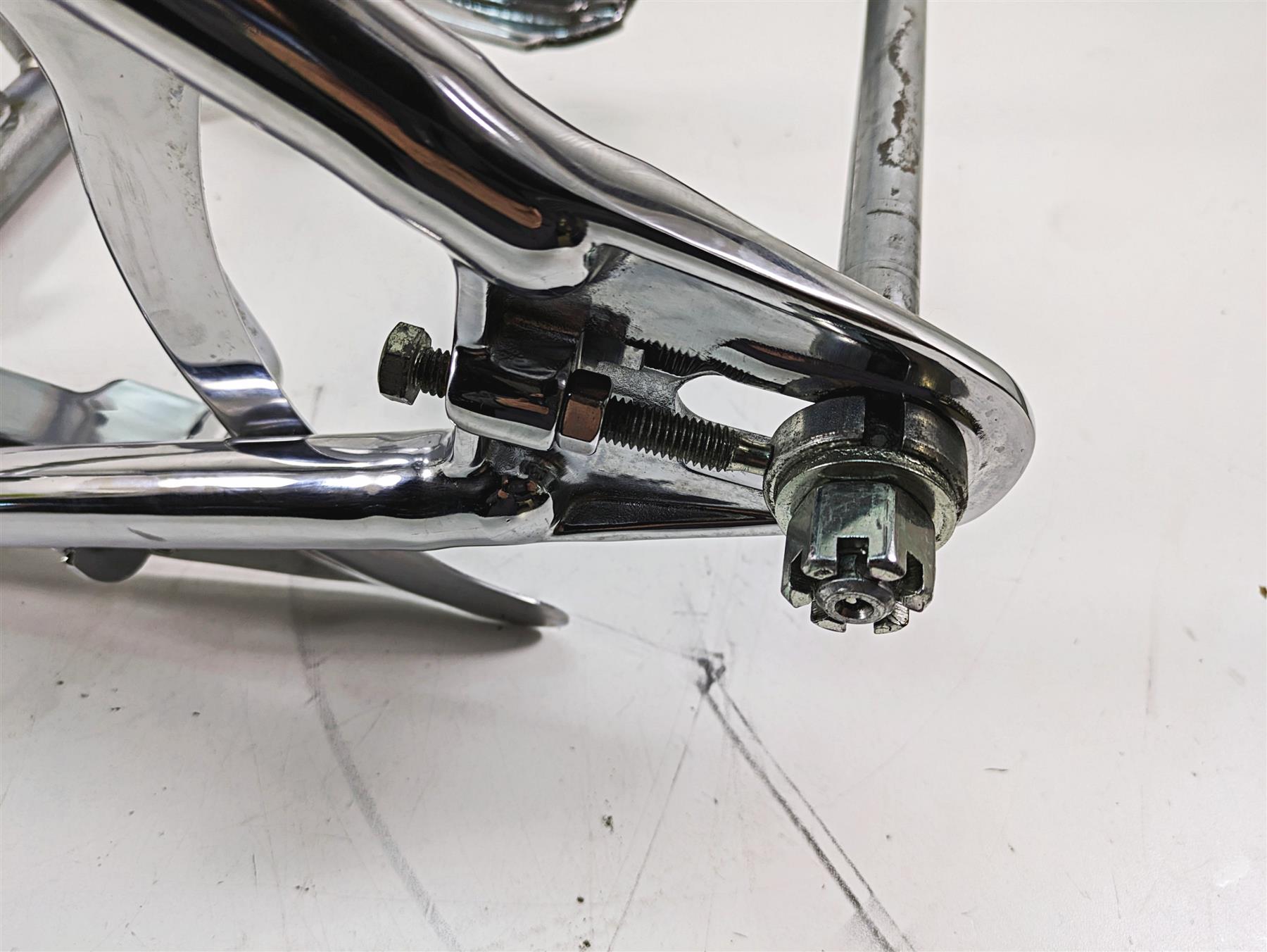2006 Harley Softail FXSTSI Springer Rear Chrome Swingarm 200mm 47614-06 {{ shop.shopifyCountryName }} - Mototech271