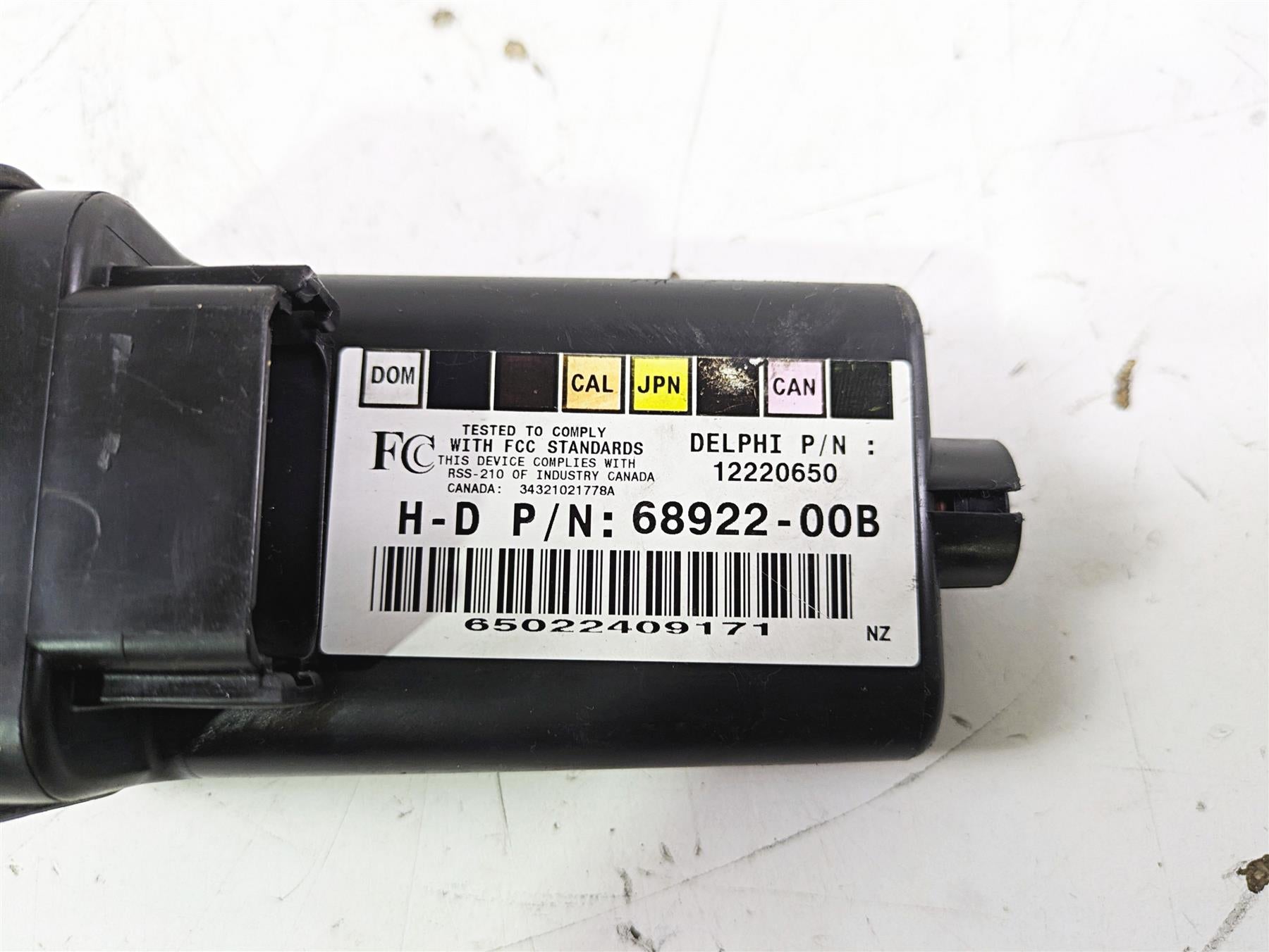 2003 Harley Touring FLHTCUI E-Glide 100th Tssm Blinker Security Module 68922-00B {{ shop.shopifyCountryName }} - Mototech271