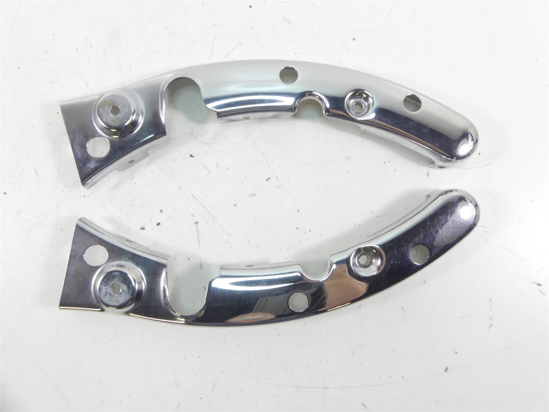 2013 Harley Touring FLHX Street Glide Subframe Strut Chrome Cover Set 47502-09A