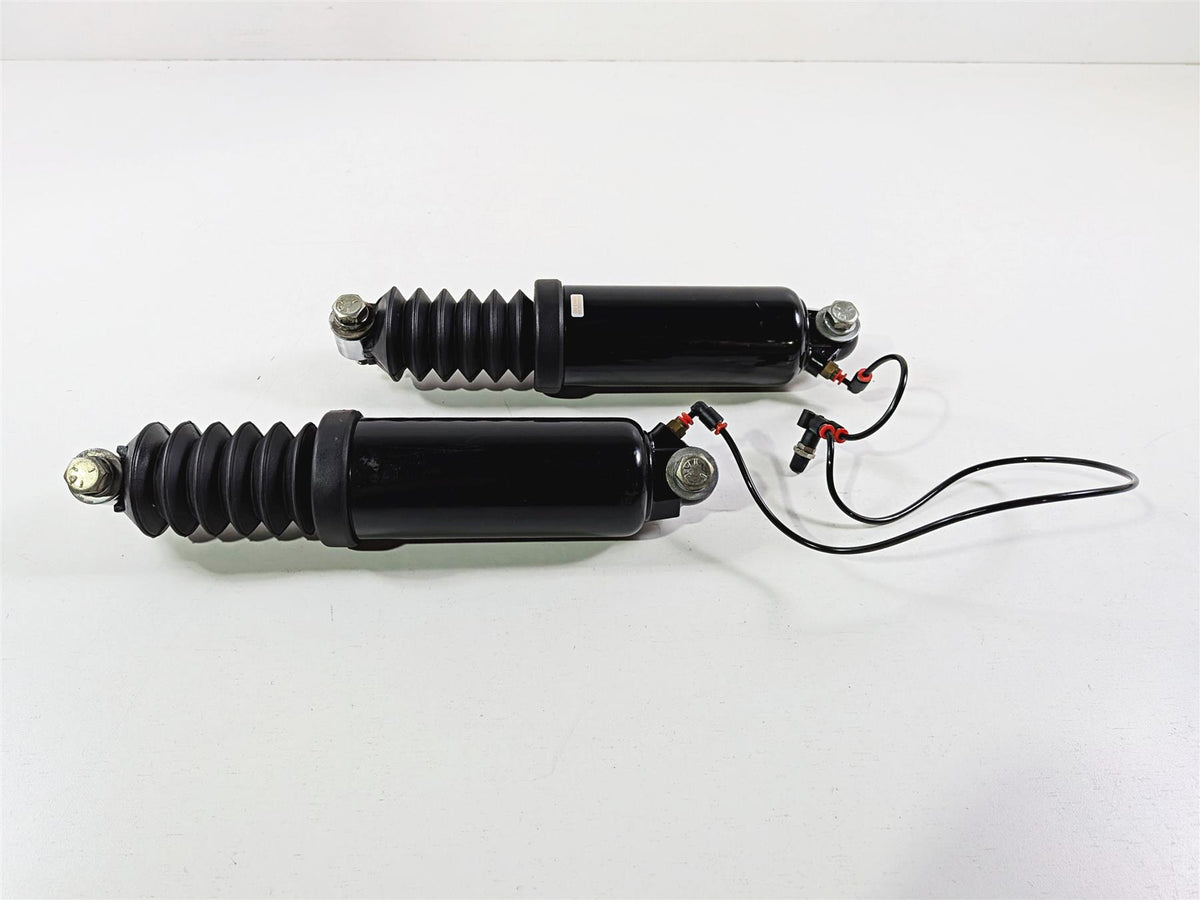 2014 Harley Touring FLHTK Electra Glide Rear Air Ride Shock Damper Set 54000036-Mototech271