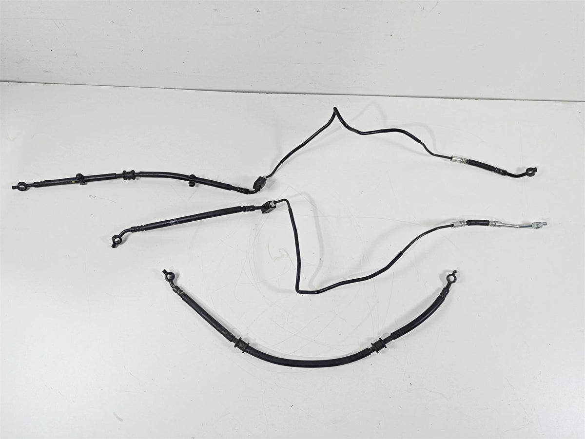 2024 Kawasaki ZX6R ZX636 Ninja Front Abs Brake Line Hoses 43095-0780 43095-1894 {{ shop.shopifyCountryName }} - Mototech271