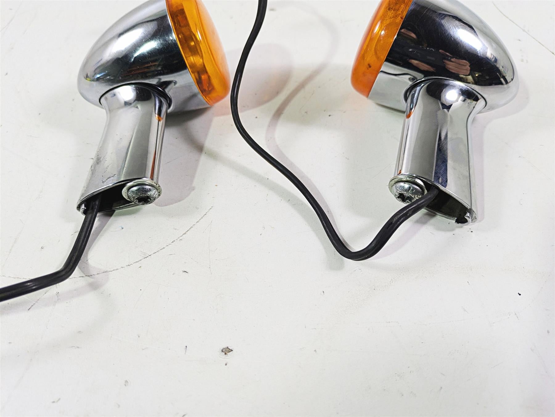 2004 Harley Softail FLSTF Fat Boy Rear Blinker Turn Singnal Set 68977 ...