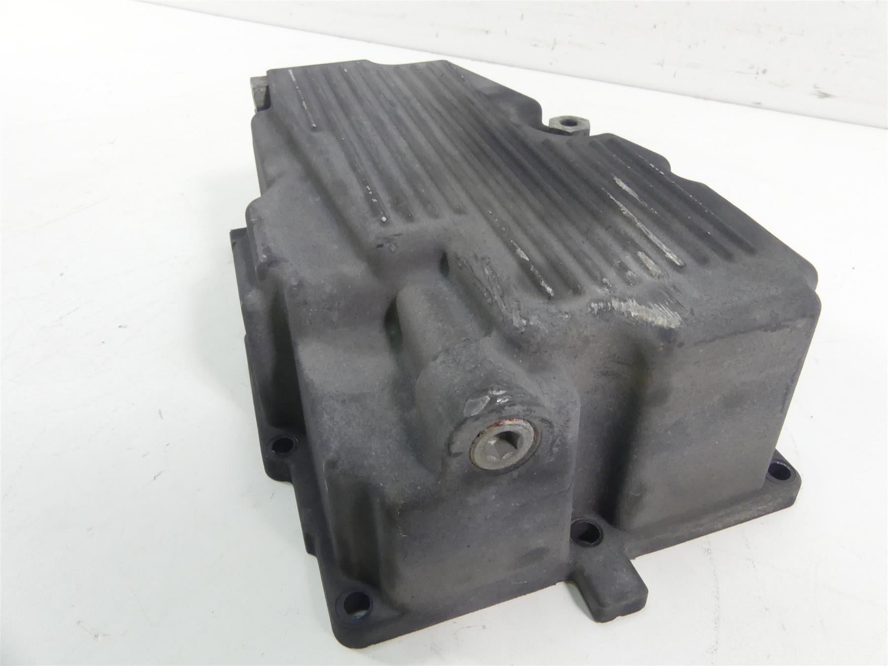 2009 Harley FXDL Dyna Low Rider Transmission Oil Pan Bottom Cover 26071-02 {{ shop.shopifyCountryName }} - Mototech271