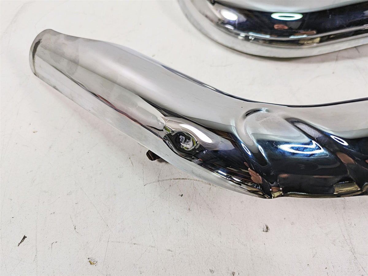 2010 Harley Touring FLHTCU Electra Glide Exhaust Header Heat Shield Set 65952-09 {{ shop.shopifyCountryName }} - Mototech271