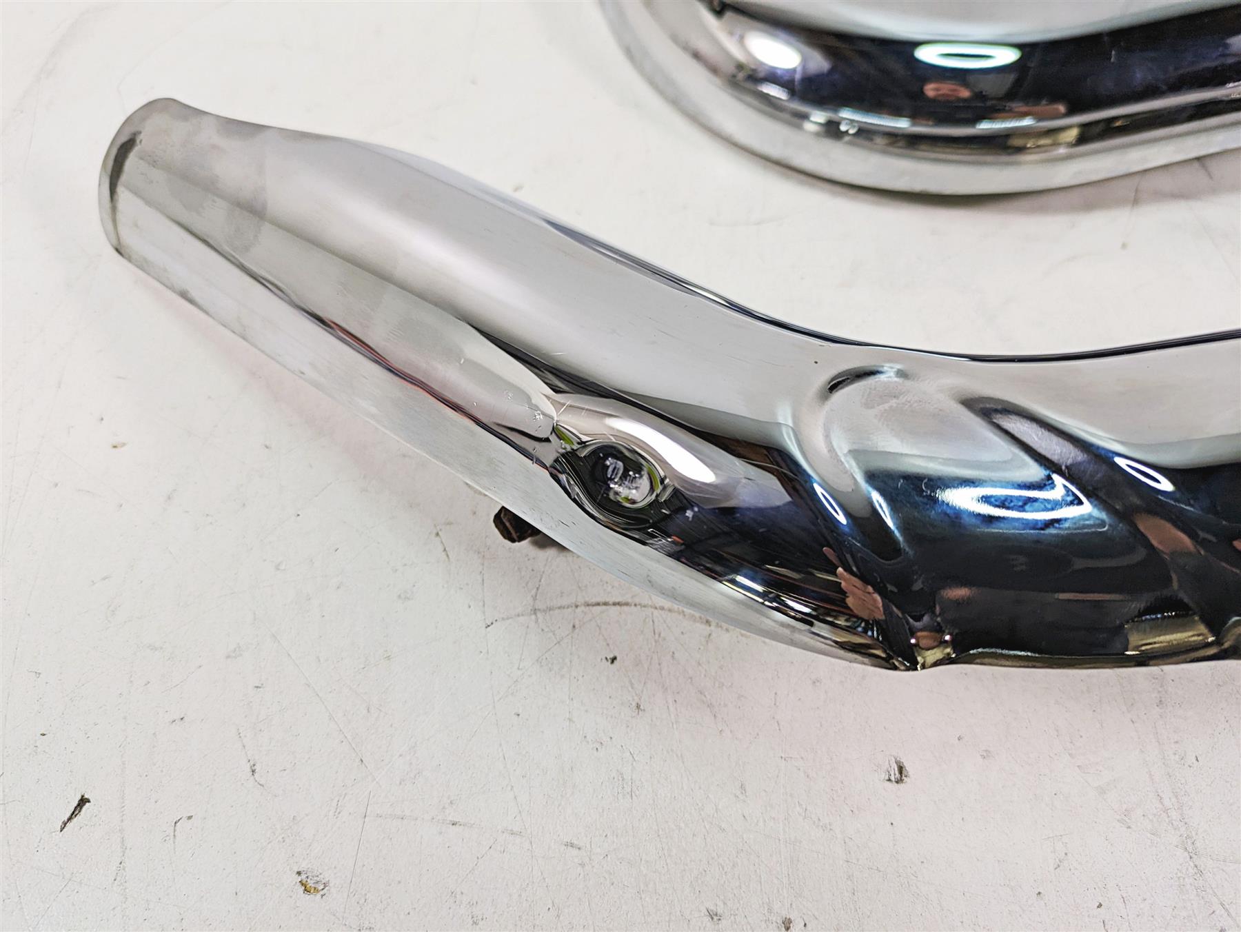 2010 Harley Touring FLHTCU Electra Glide Exhaust Header Heat Shield Set 65952-09 {{ shop.shopifyCountryName }} - Mototech271