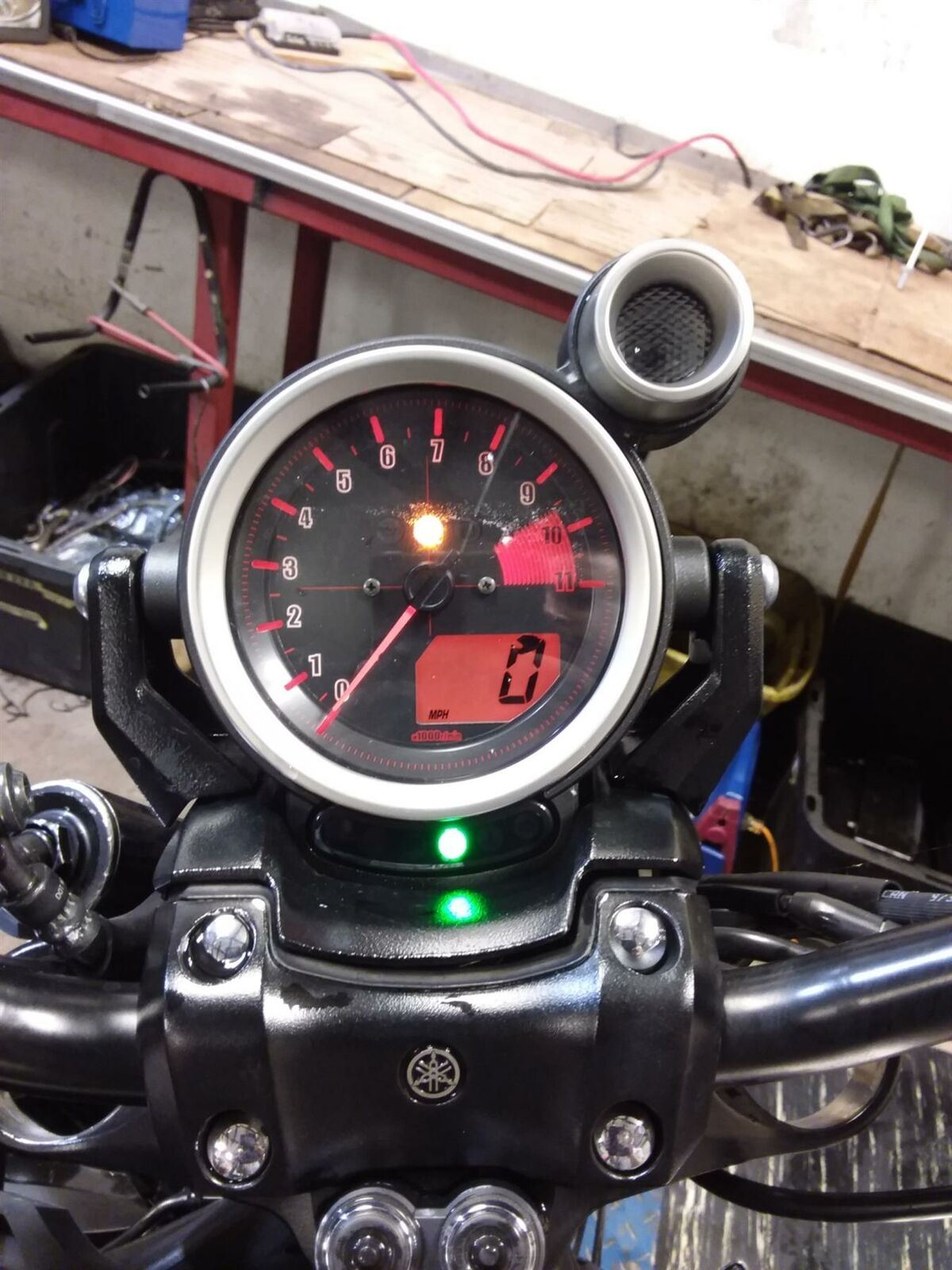 2020 Yamaha VMX17 1700 Tachometer Tacho Gauge + Switch & Wiring 2S3-83580-01-00 {{ shop.shopifyCountryName }} - Mototech271