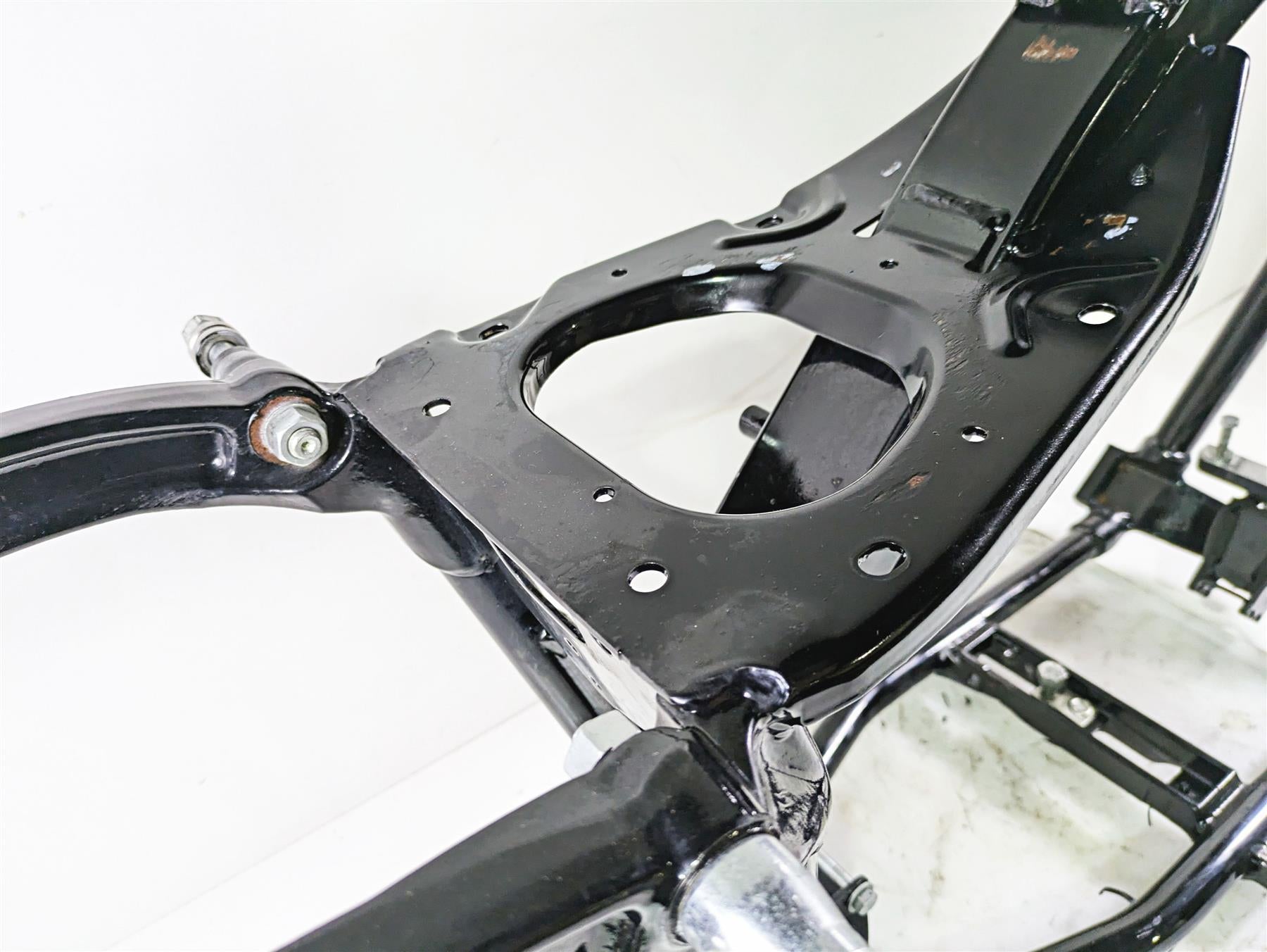 2017 Harley Dyna FXDB Street Bob Straight Main Frame Chassis 29dgr Rake With Salvage Texas Title 47745-06 {{ shop.shopifyCountryName }} - Mototech271