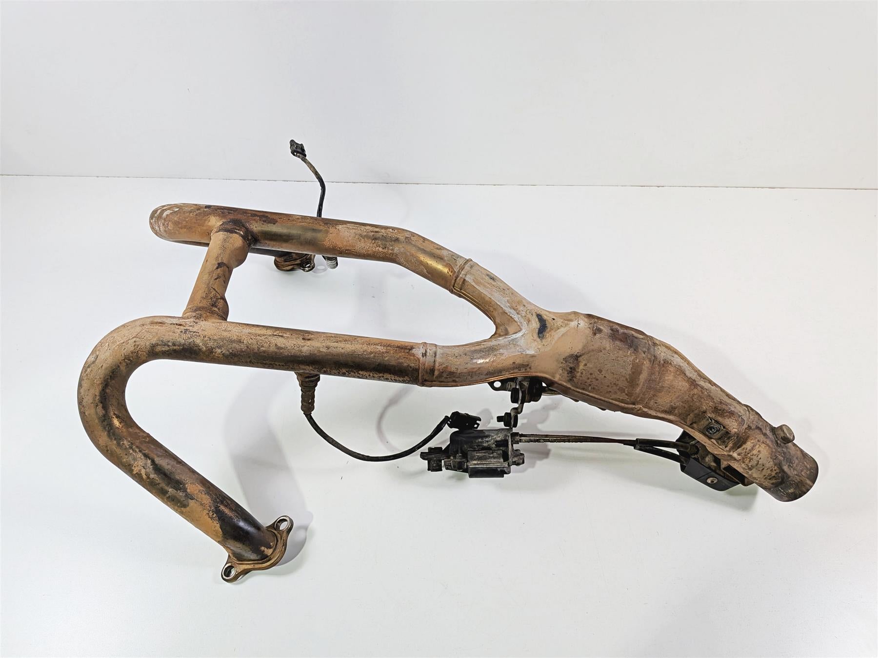 2015 BMW R1200GS K50 Lafranconi Exhaust Header Manifold & Servo Motor 18518530579 {{ shop.shopifyCountryName }} - Mototech271