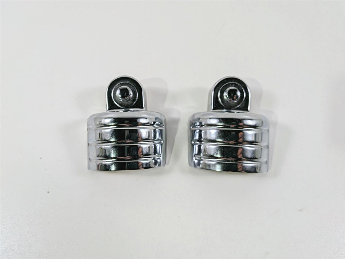 2003 Honda V-Twin VTX1800 C Kuryakyn Chrome Rear Shock Top Covers 8261 {{ shop.shopifyCountryName }} - Mototech271