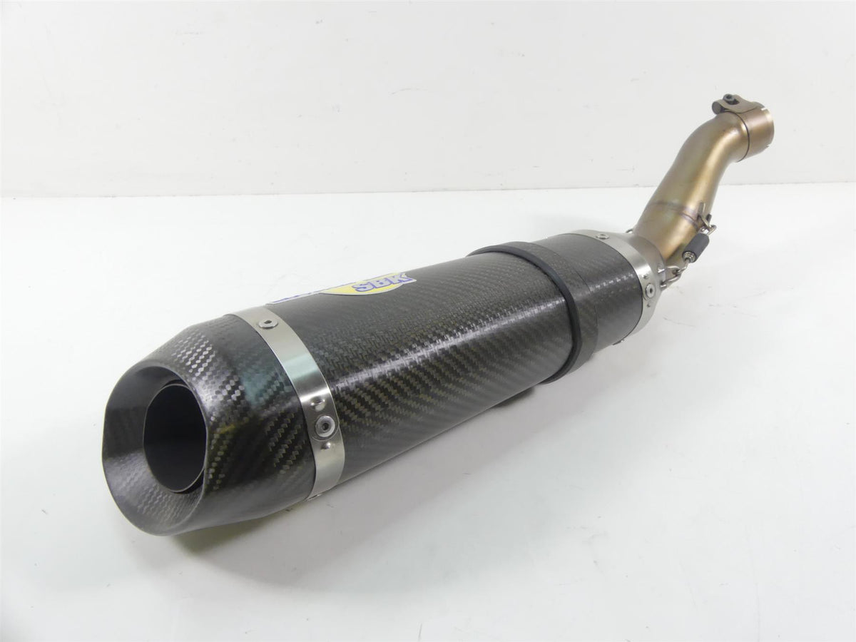 2015 Triumph 1050 Speed Triple R Leo Vince SBK Carbon Exhaust Pipe 8514S#1 {{ shop.shopifyCountryName }} - Mototech271
