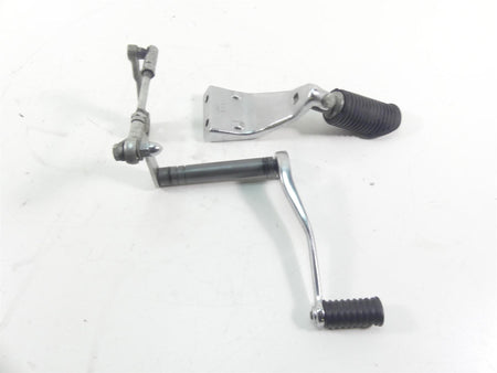 2003 Harley Dyna 100TH FXDL Low Rider Left Front Footpeg & Shifter Mid 50639-90 {{ shop.shopifyCountryName }} - Mototech271
