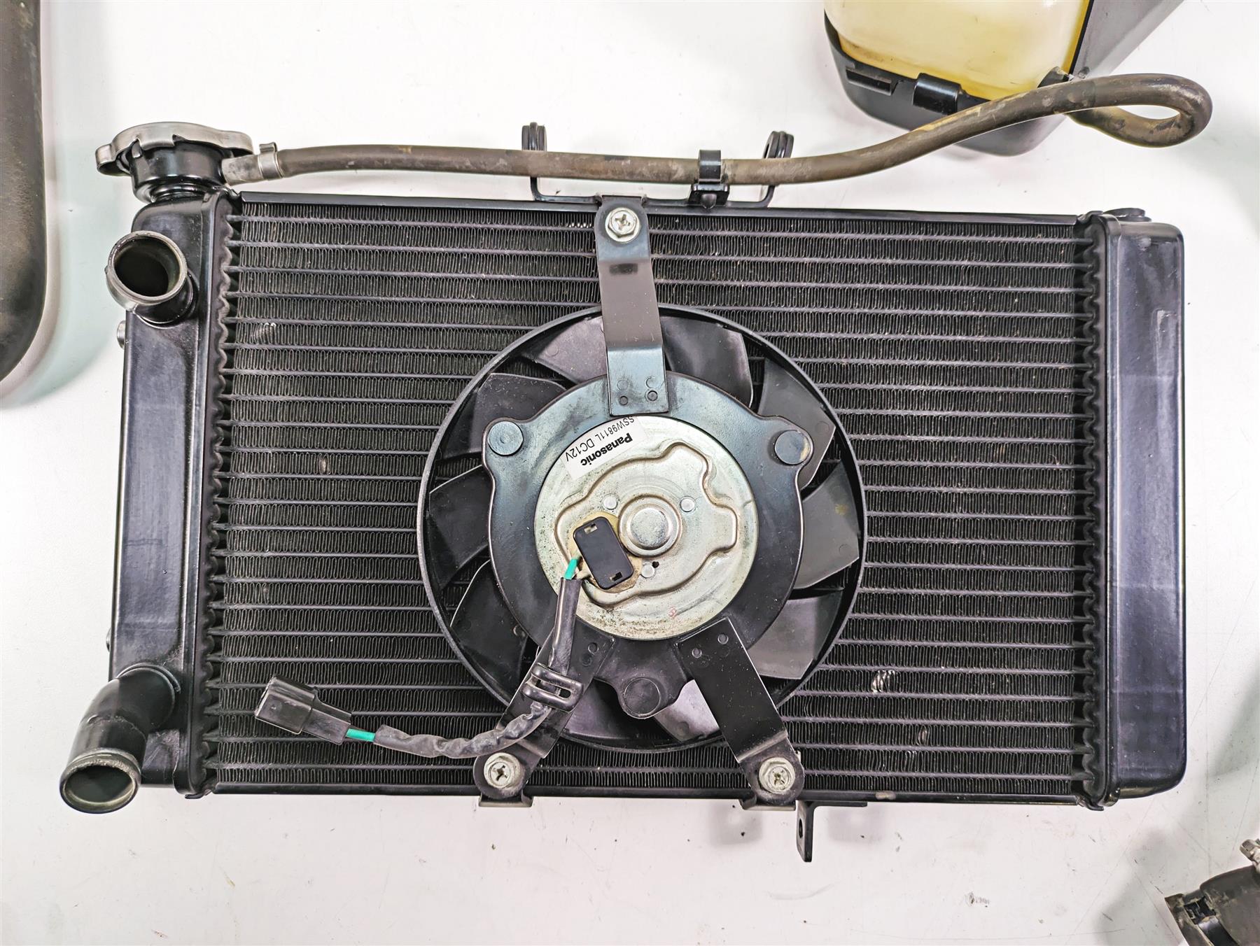 2012 Triumph Tiger 800XC ABS Radiator Fan Reservoir Hoses Lines Set T2100308 {{ shop.shopifyCountryName }} - Mototech271