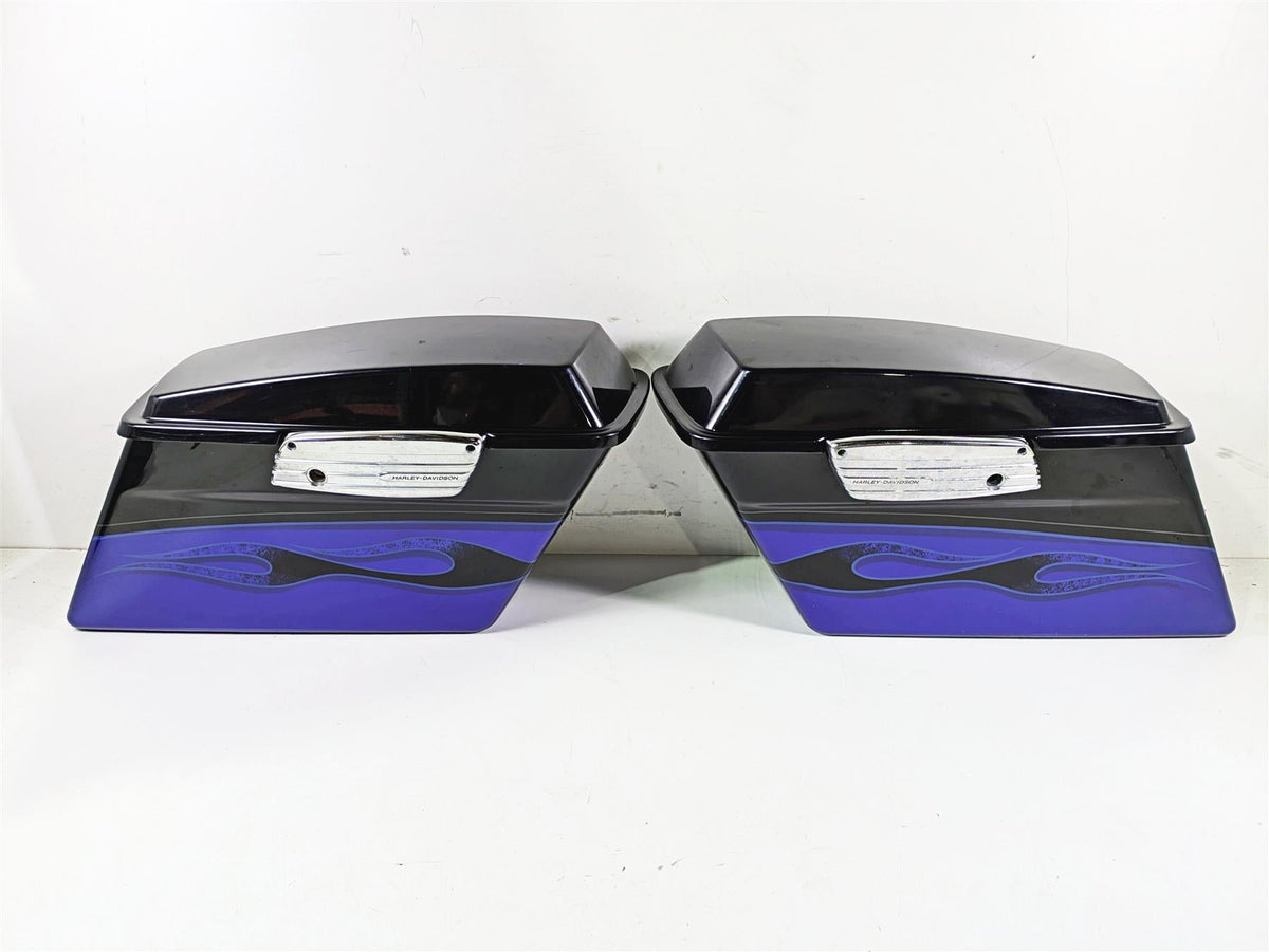 2011 Harley Touring FLHTCUSE CVO E-Glide Saddlebag Set 91171-07 L 91190-07 {{ shop.shopifyCountryName }} - Mototech271