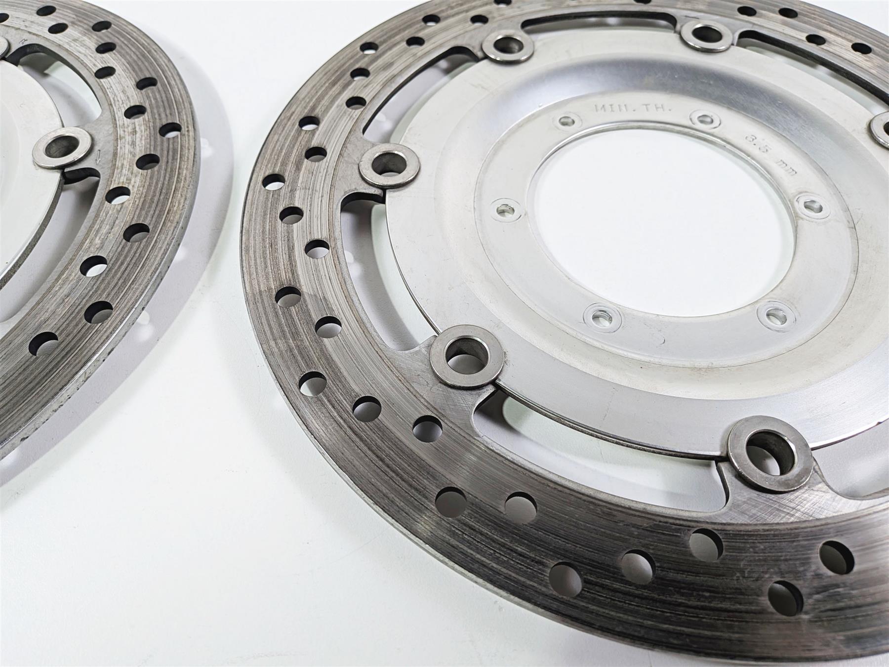 2003 Honda V-Twin VTX1800 C Front Brake Rotor Disc Set 45120-MCH-003 {{ shop.shopifyCountryName }} - Mototech271