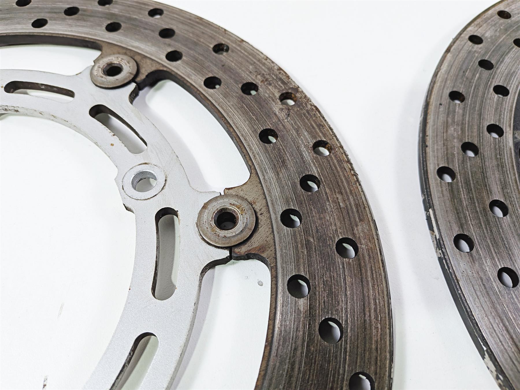 2012 Yamaha XV1900 Raider S Front Brake Rotor Disc Set 5VX-2581T-10-00 {{ shop.shopifyCountryName }} - Mototech271