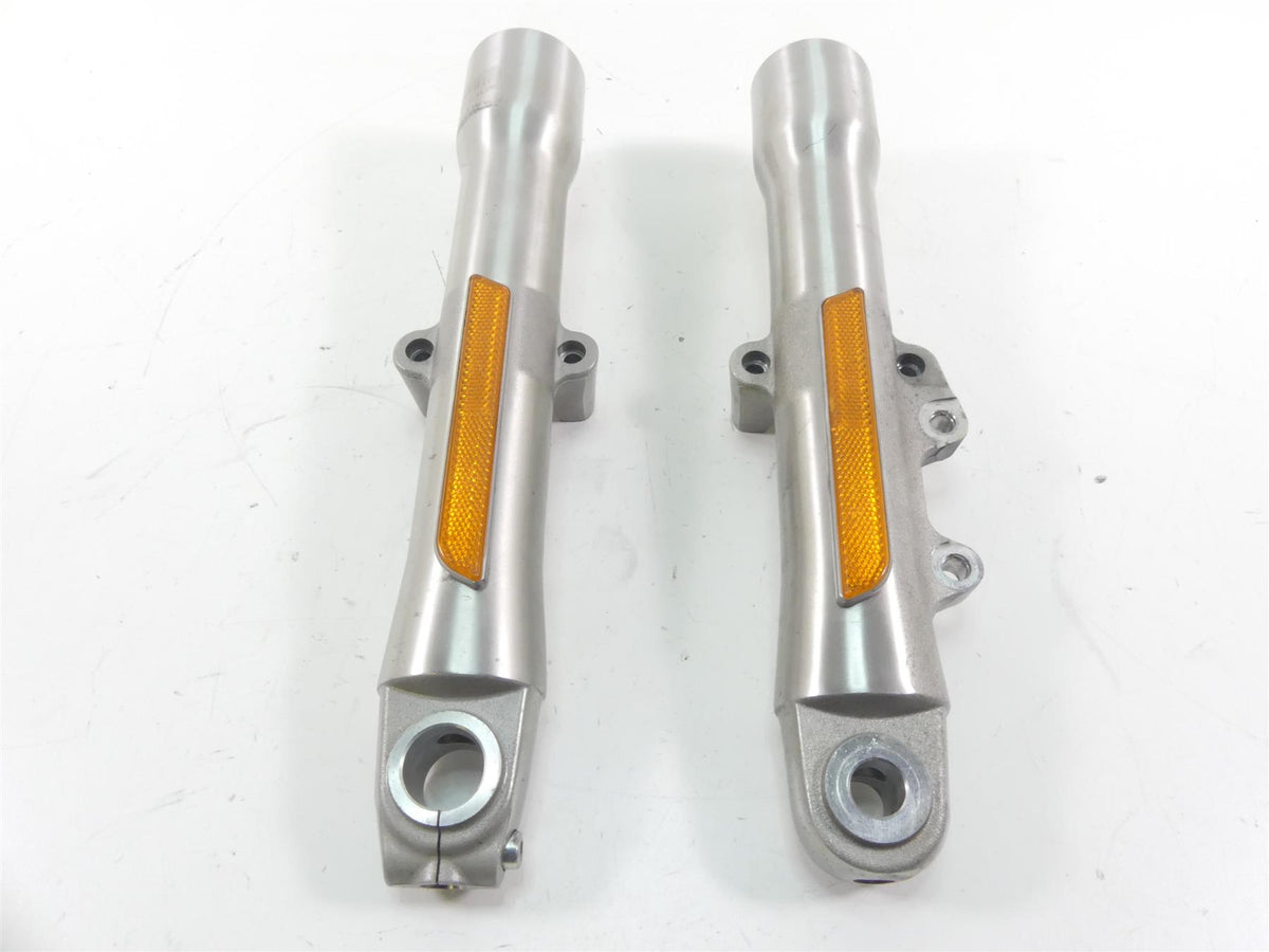 2015 Harley FLD Dyna Switchback Straight Front Fork Lower Tubes Set 45400024 {{ shop.shopifyCountryName }} - Mototech271