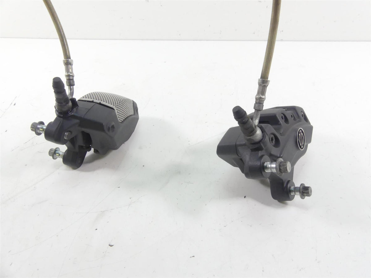 2011 Harley VRSCF Muscle Rod Front Brake Caliper + Lines Set 44732-08 44731-08 {{ shop.shopifyCountryName }} - Mototech271