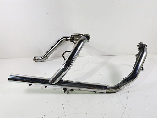 2008 Harley Touring FLHTP Electra Glide Exhaust Header Manifold Set 65626-07B | Mototech271
